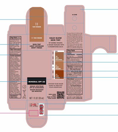 Packaging Label-84514 (84514upus S Halo Glow Skin Tint Spf 50   11 Tan Warm 091924 Vc2)